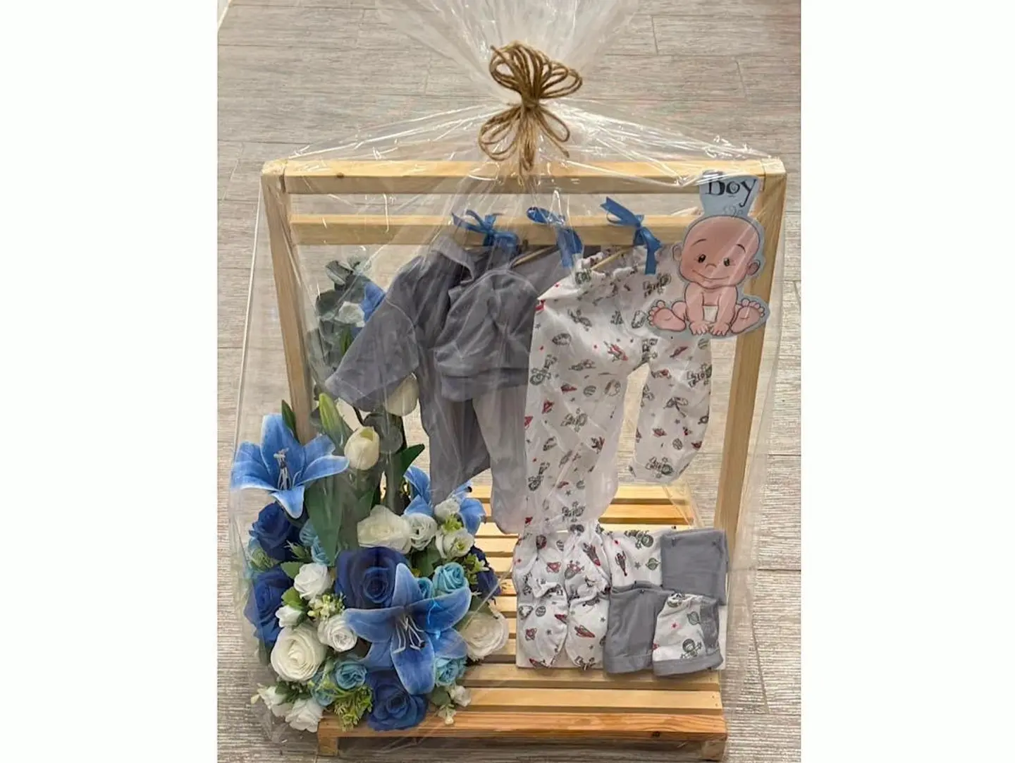 Baby Boy Set Stand