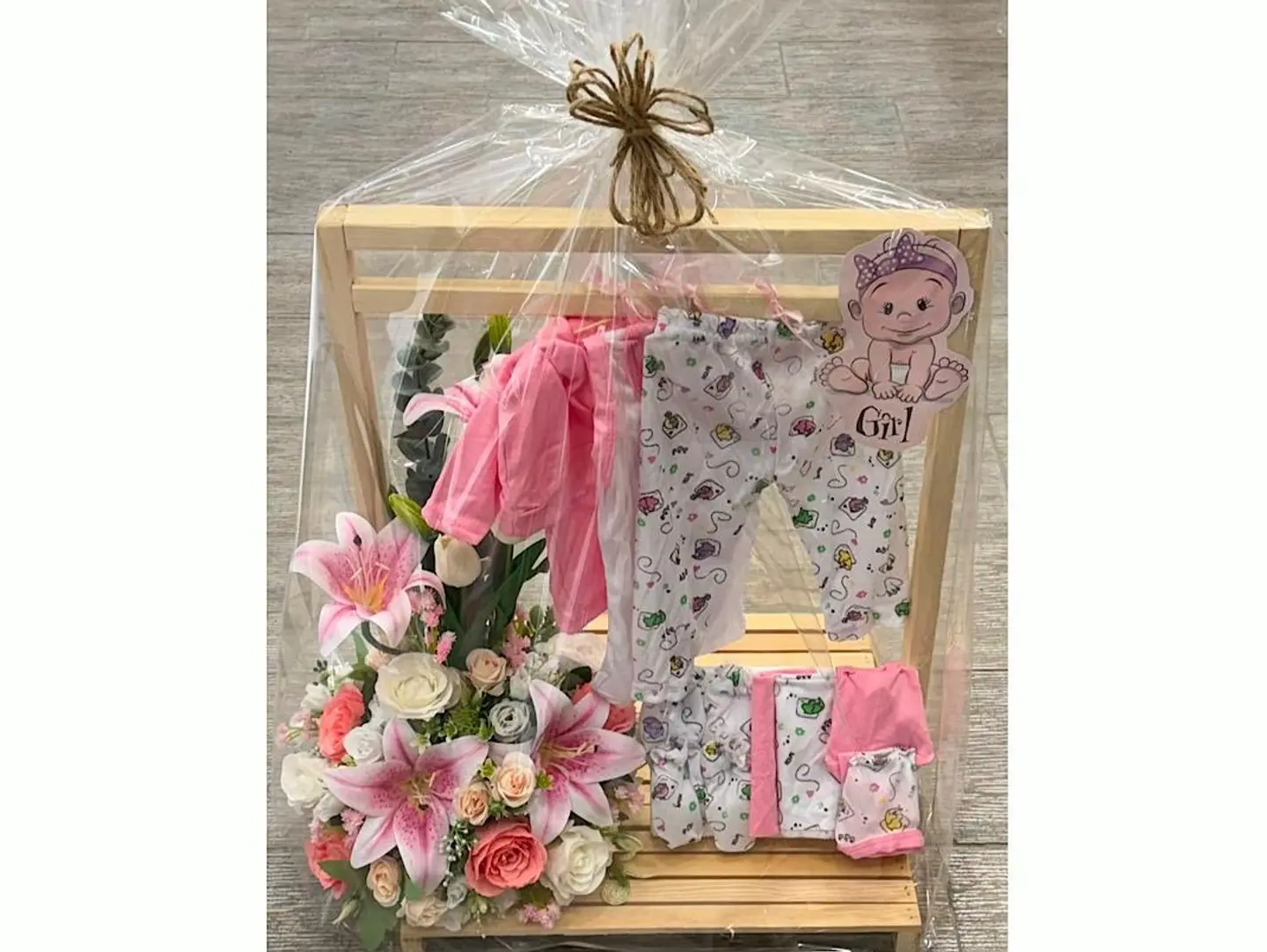 Baby Girl Set Stand
