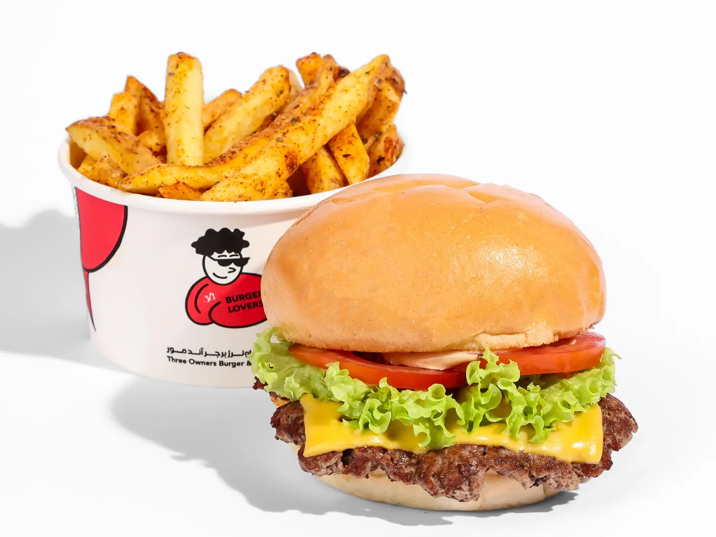 كلاسك برجر لحم كومبو