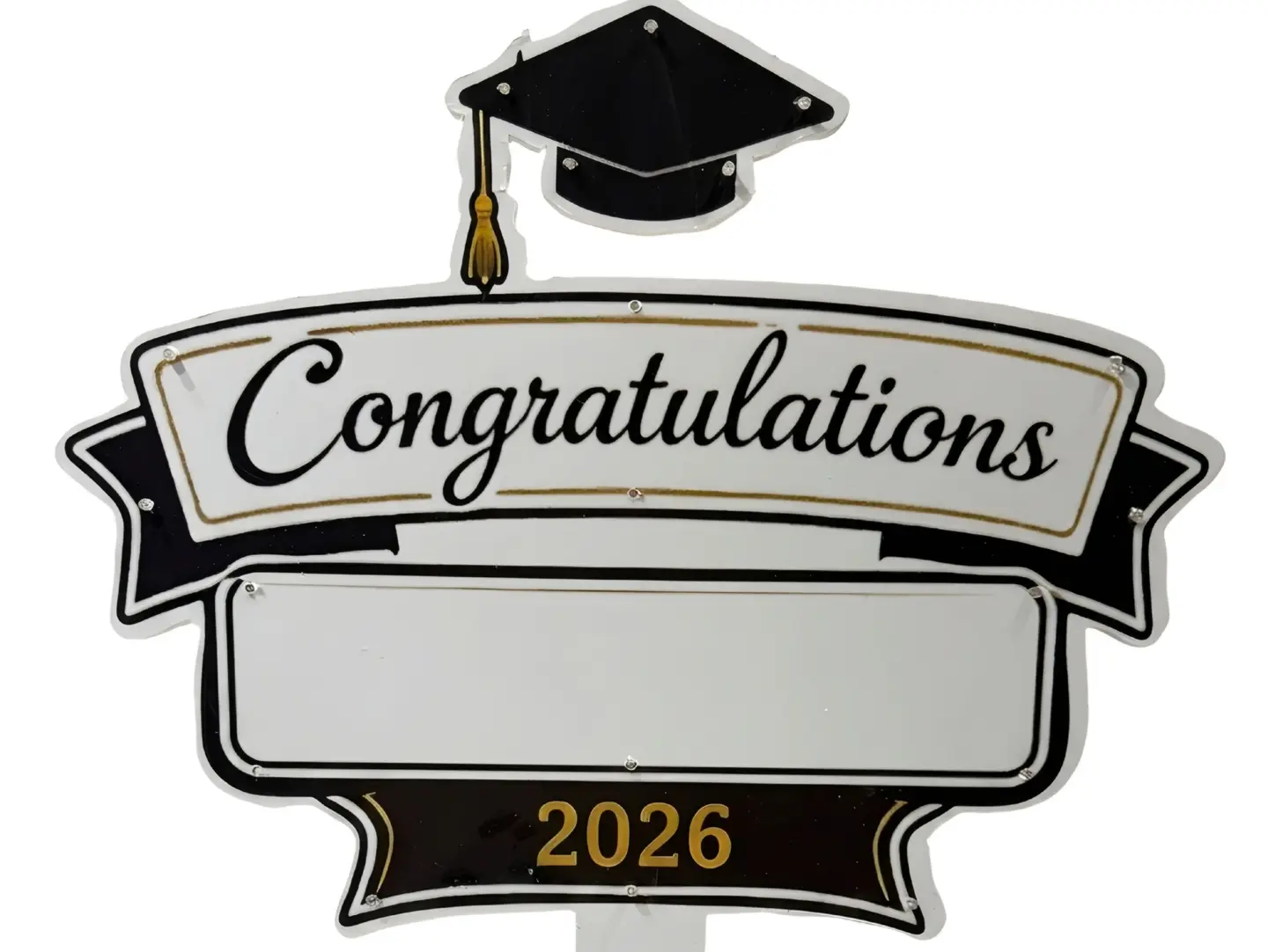 لوحة تخرج بالاسم