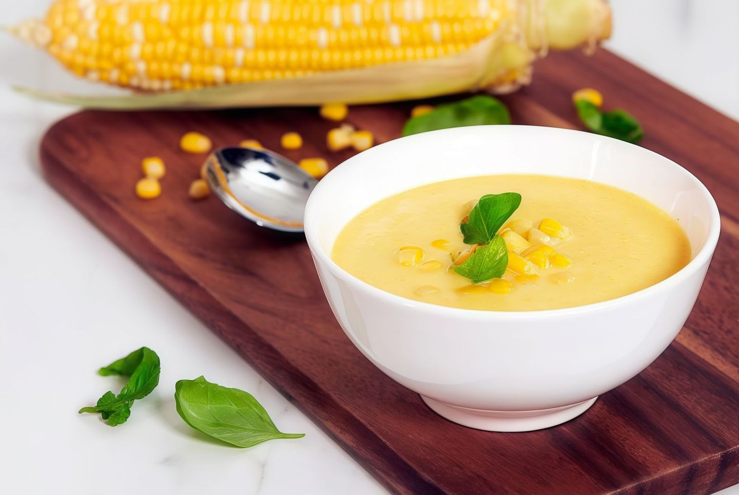 Corn Soup With Chicken