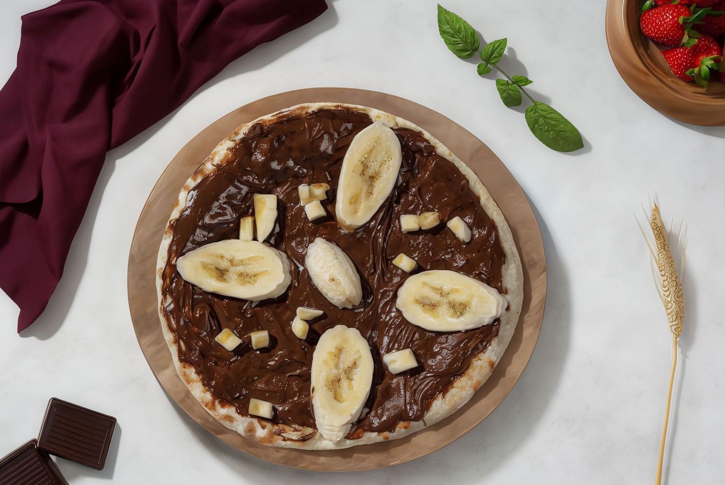 فطيرة النيوتيلا