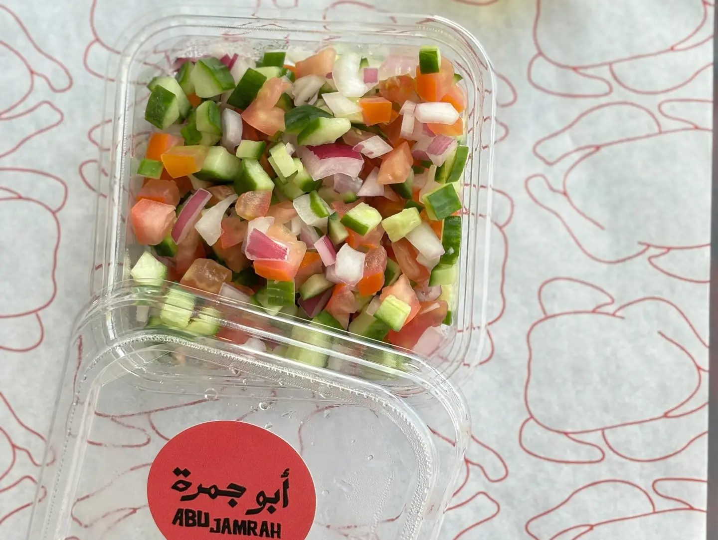 سلطة خضراء ناعمة