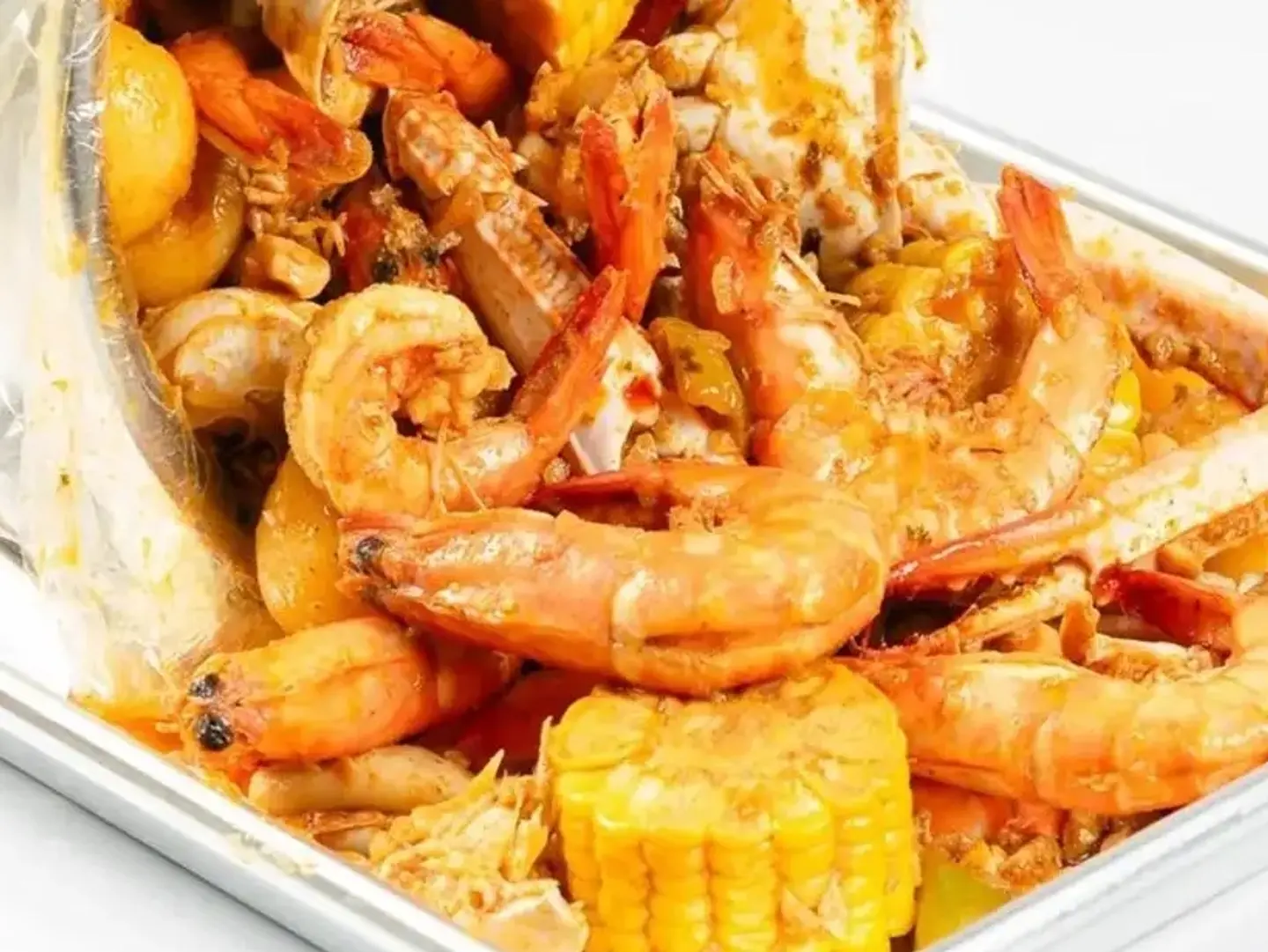 Mixed Bucket With Cajun Sauce