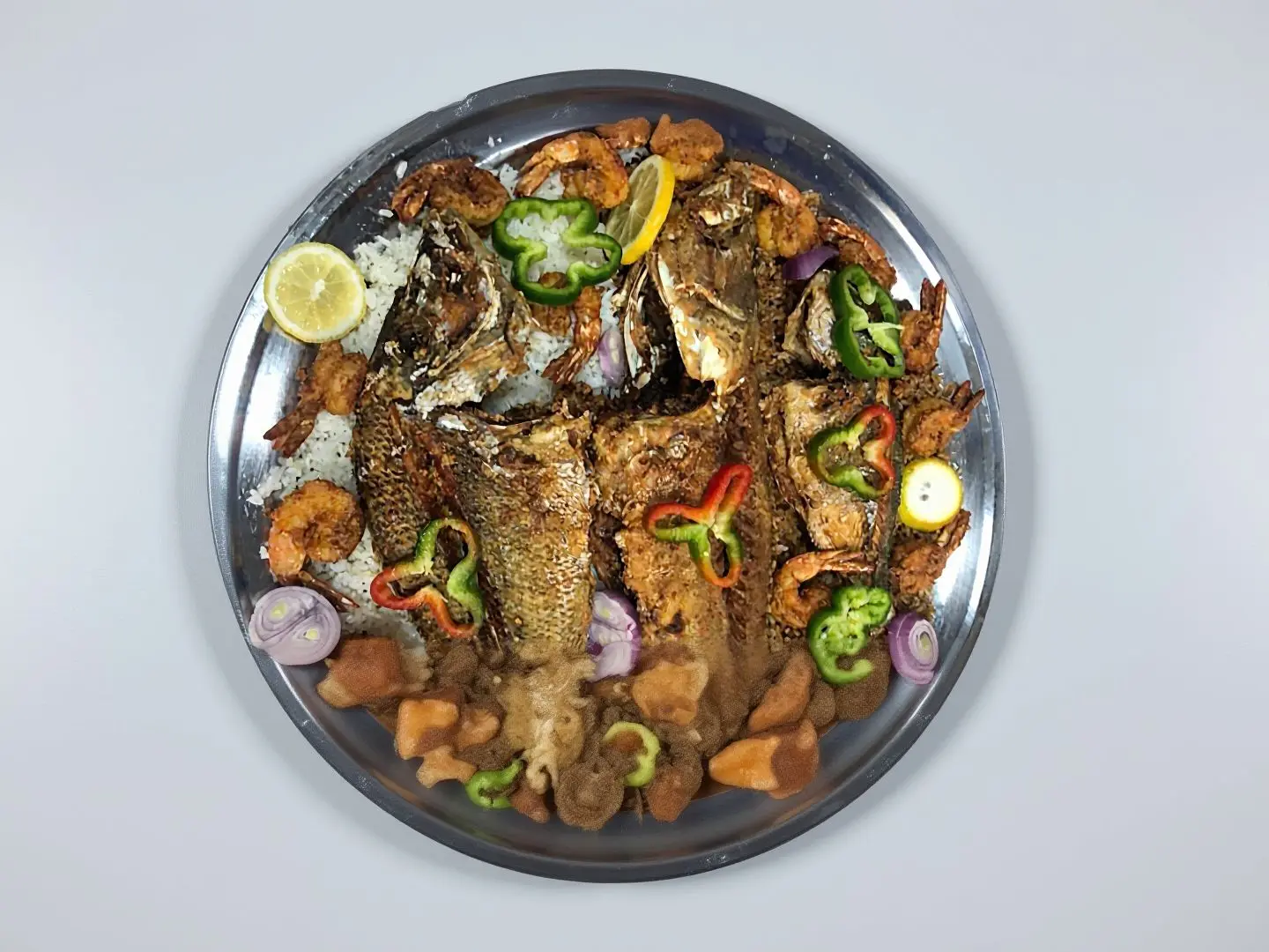 وجبة مشكل  8 افراد