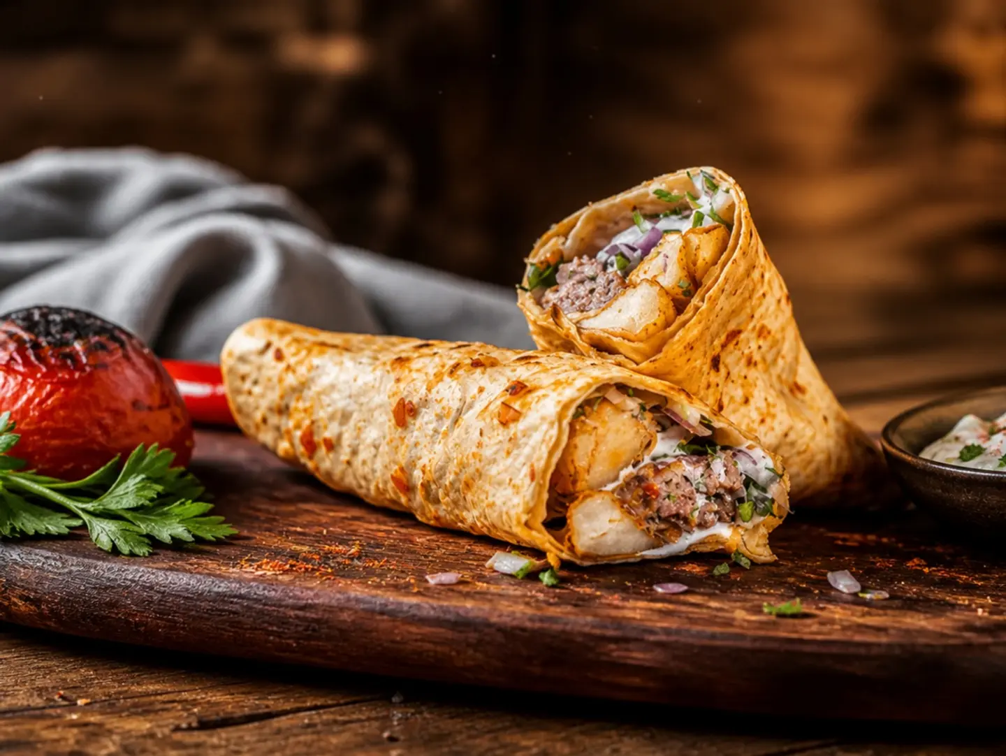 Meat Kebab Sandwich - Small