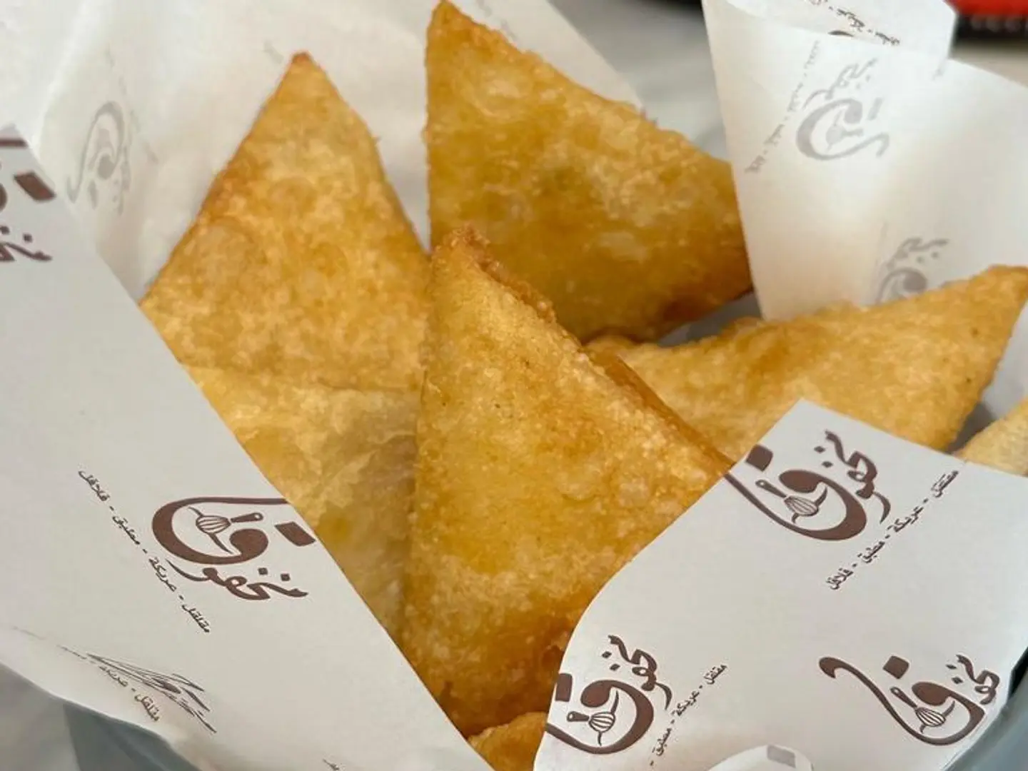 سمبوسه مقلي جبن