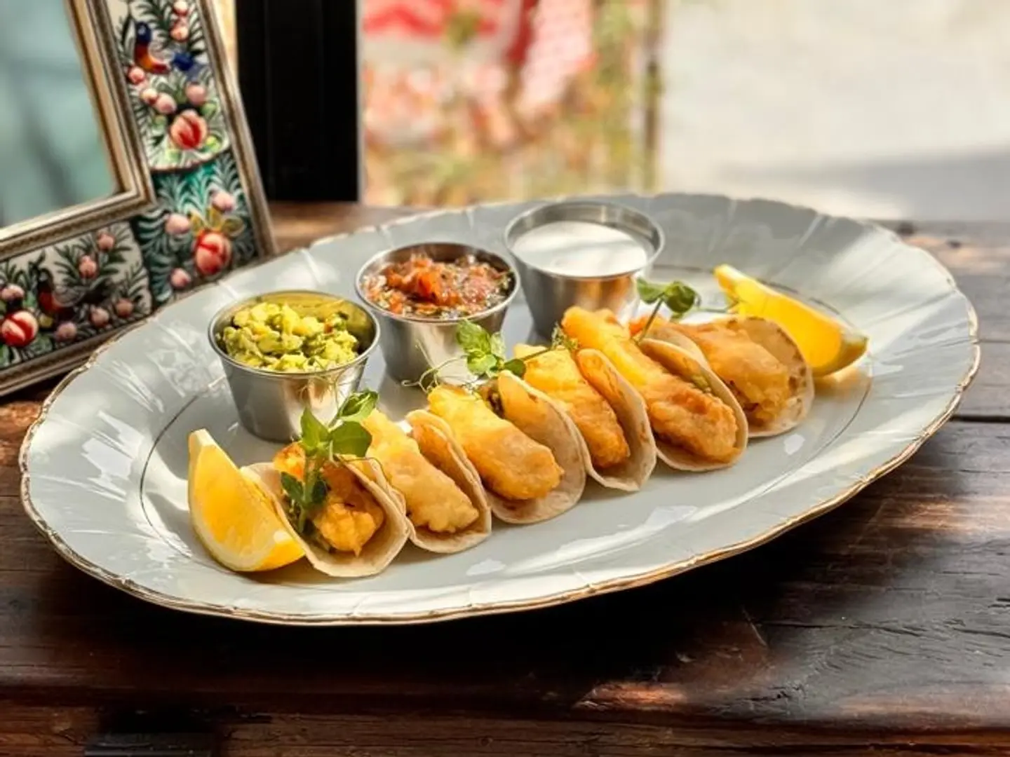 تاكوز السلمون