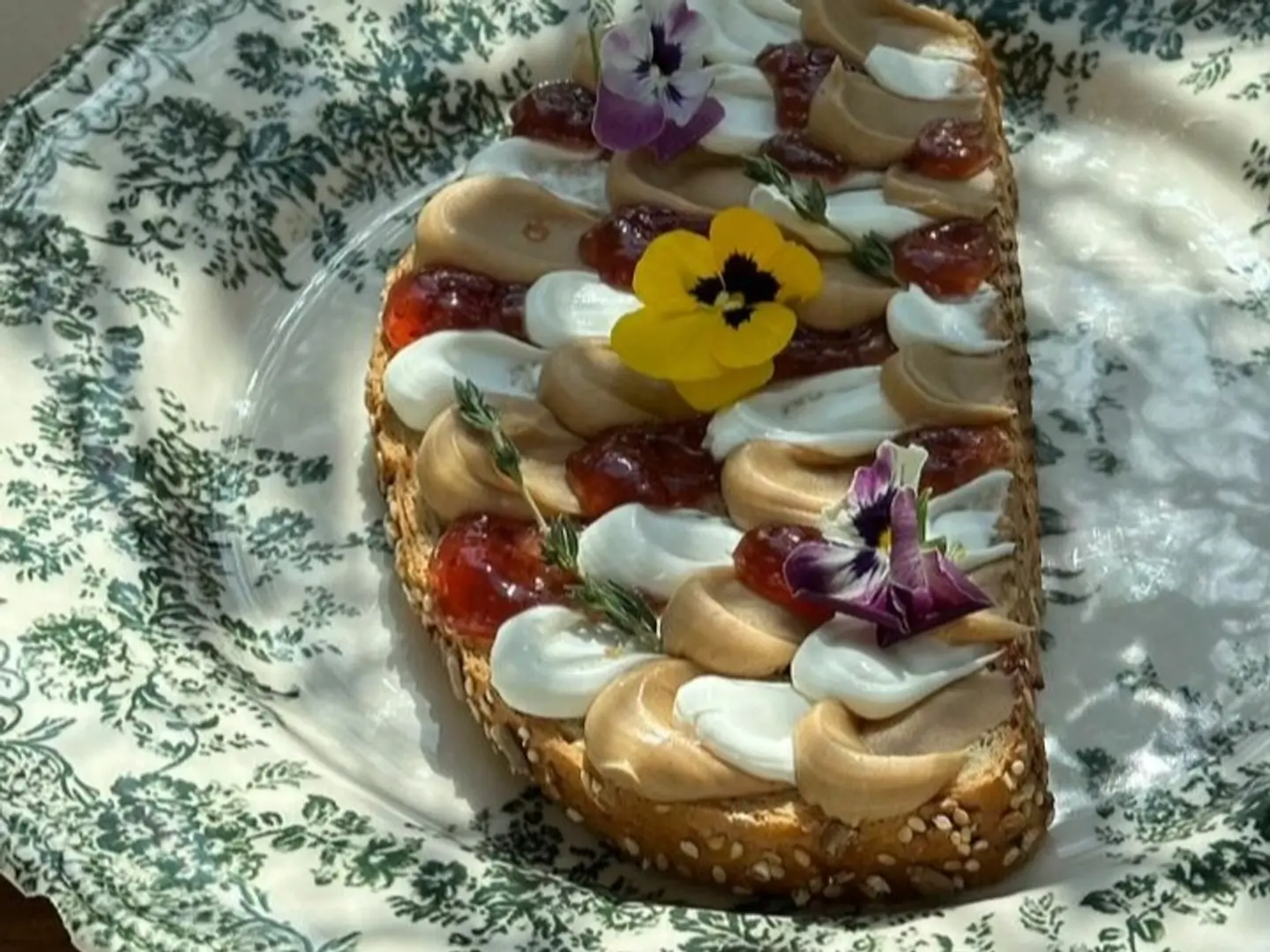 The Pretty Jam Toast