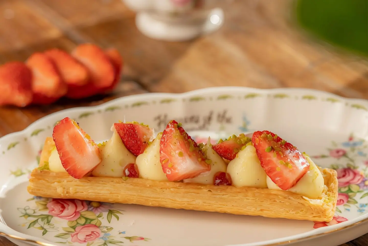 Strawberry Mille Feuille Finger