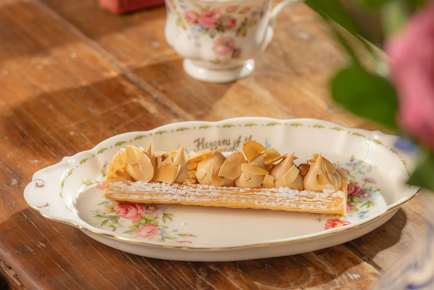 Salted Caramel Mille Feuille Finger