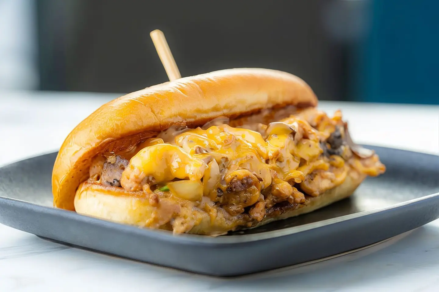 Philly Chicken Burger