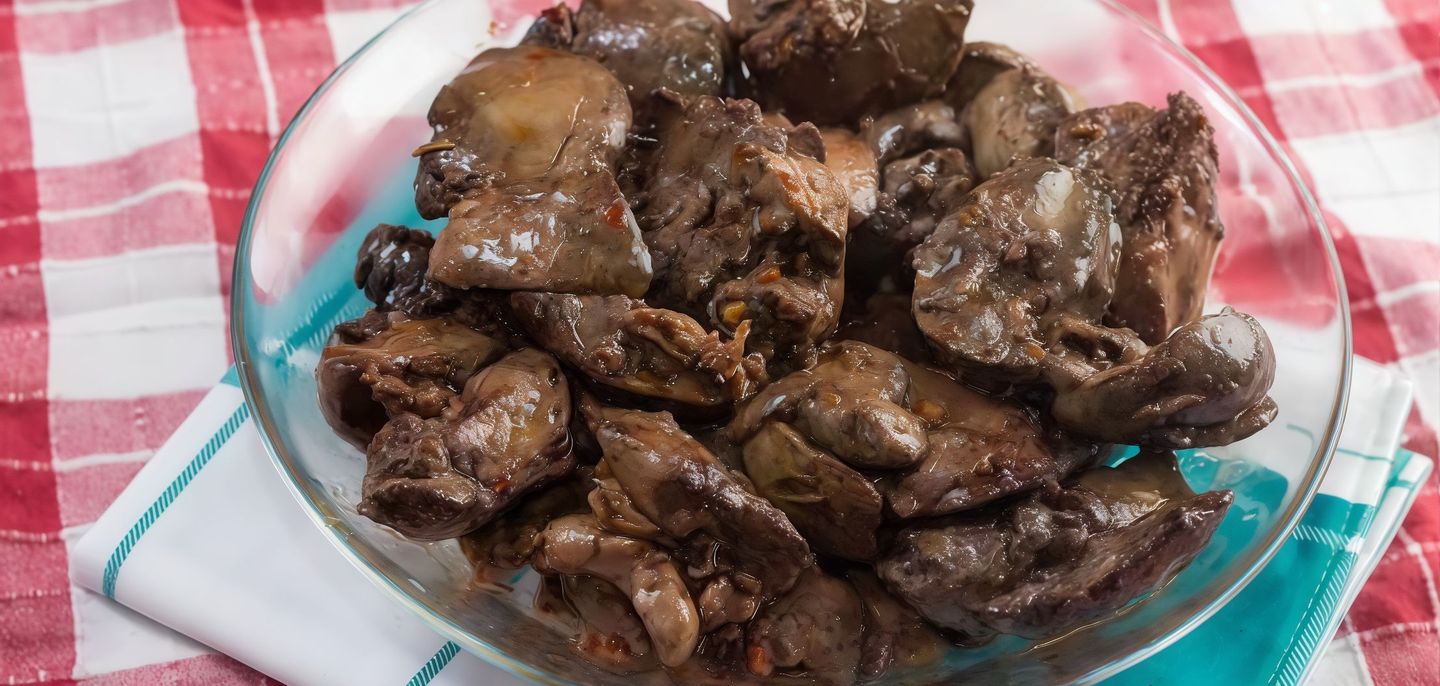 كبدة غنم بالجبن