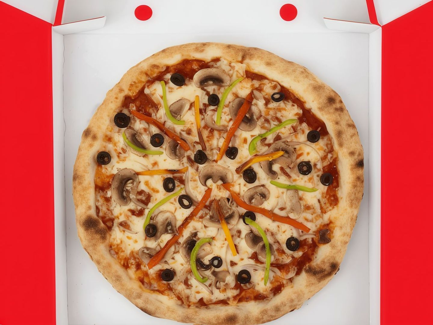 All Veggie Pizza