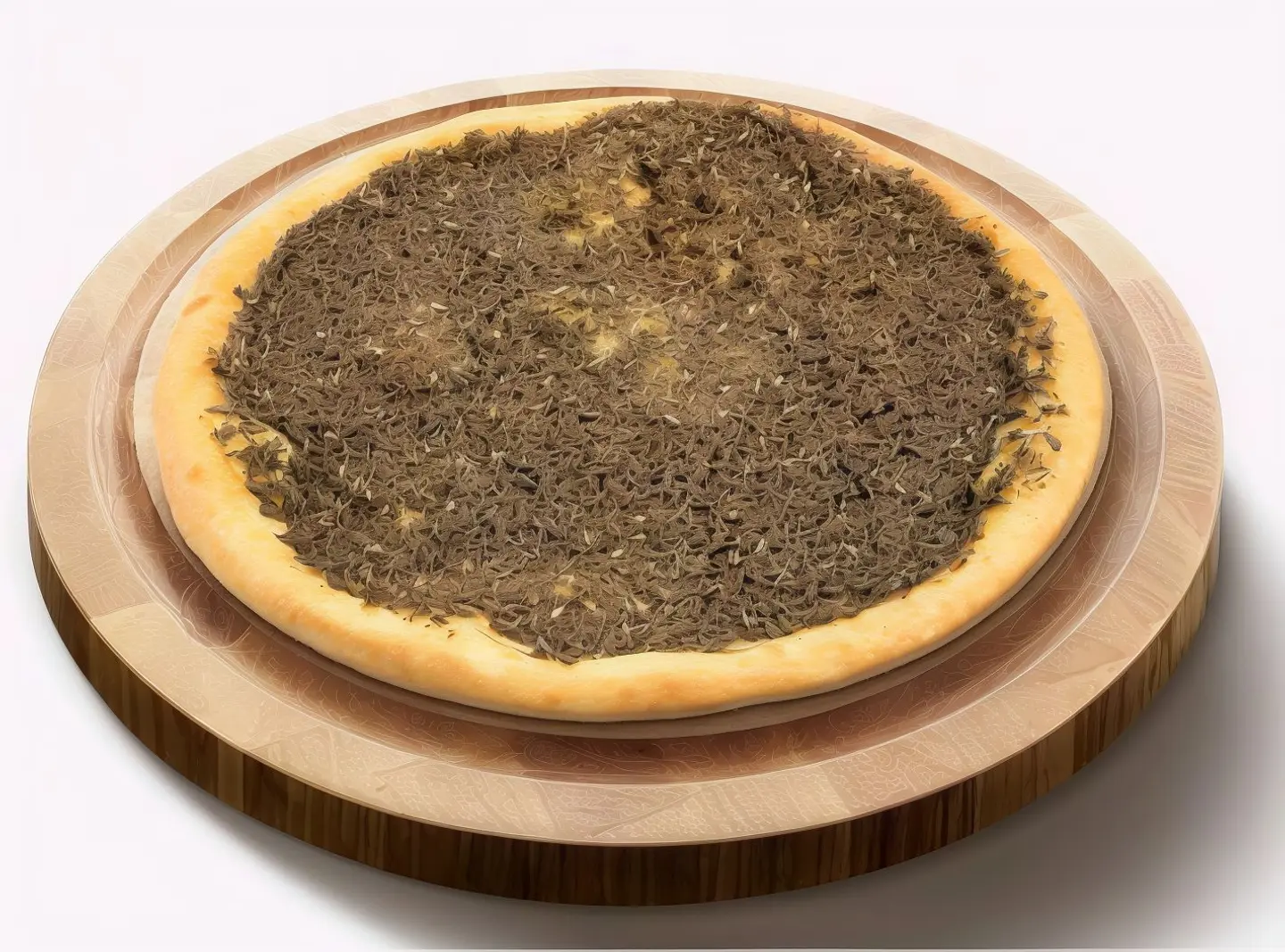 بيتزا جبن وزعتر