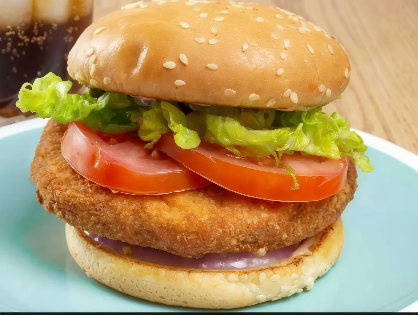 Chicken Nugget Burger