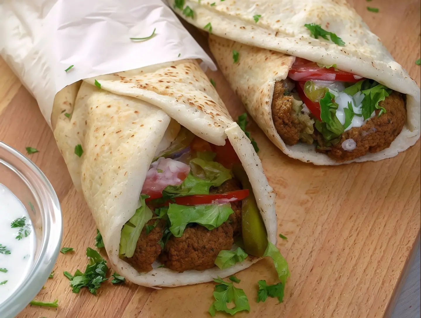 Regular Falafel In Bread