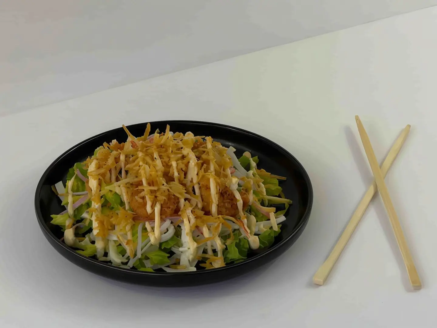 سلطة كراب وربيان