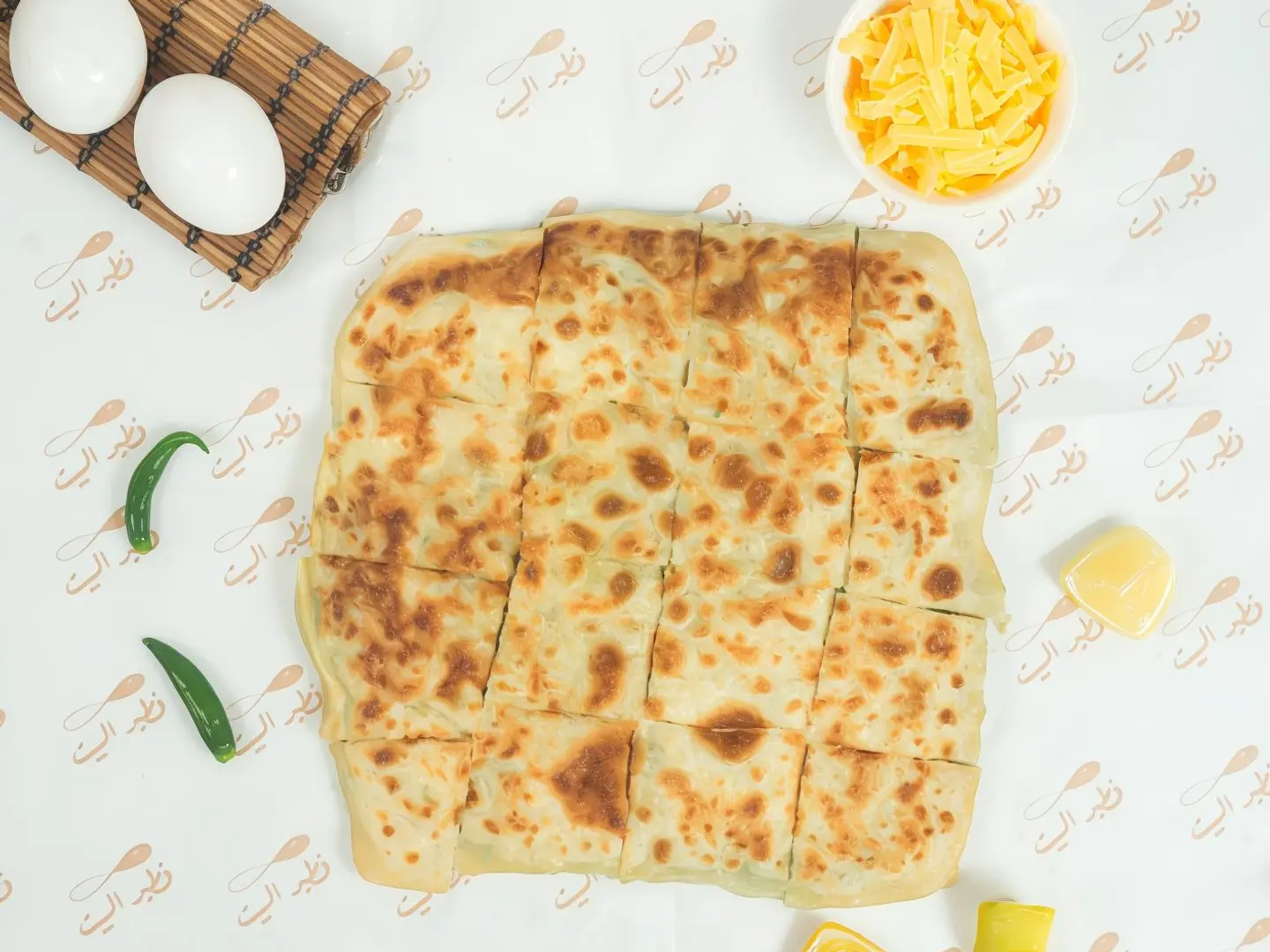 Cheddar Cheese Mutabbak - Large