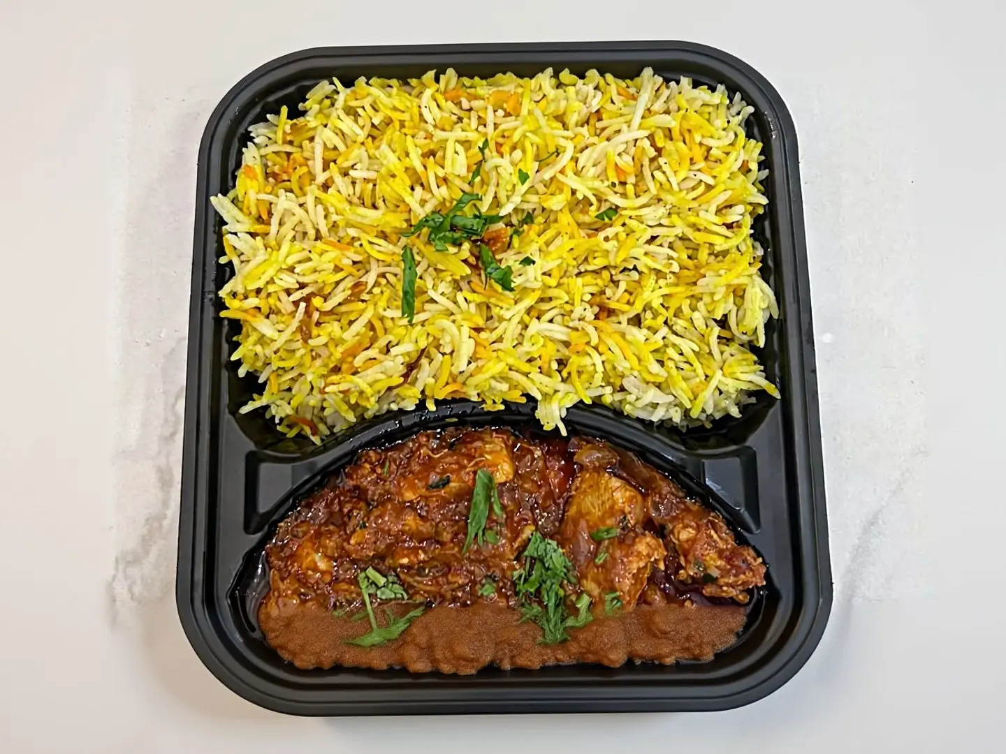 مسالا سمك مع ارز برياني