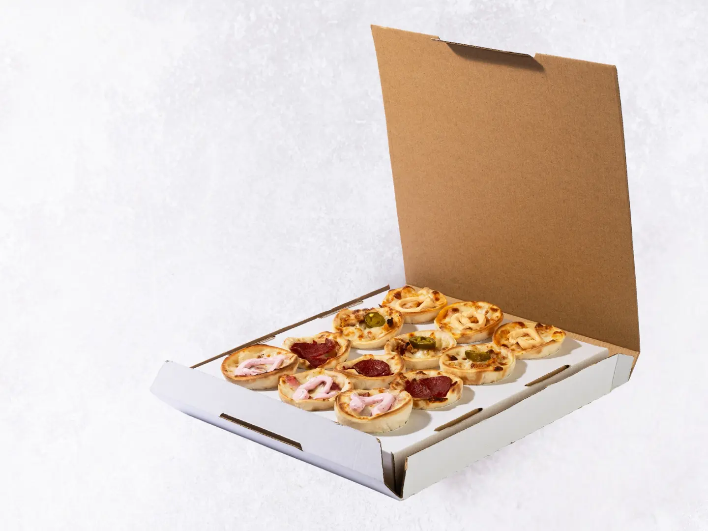 Mini Pizza Cup Box