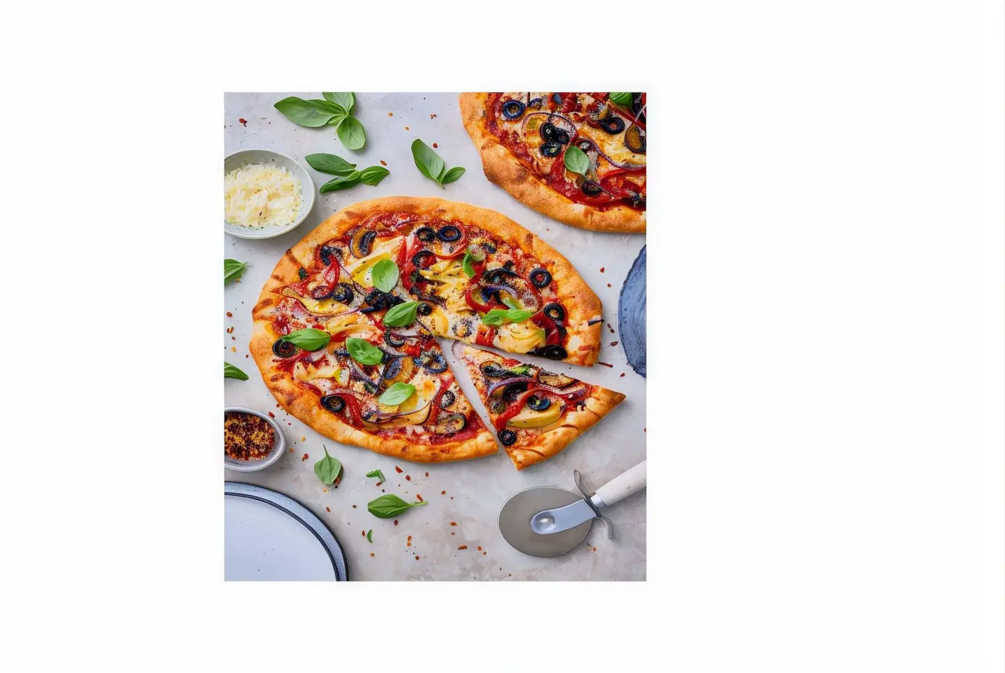 Small Vegetable Pizza