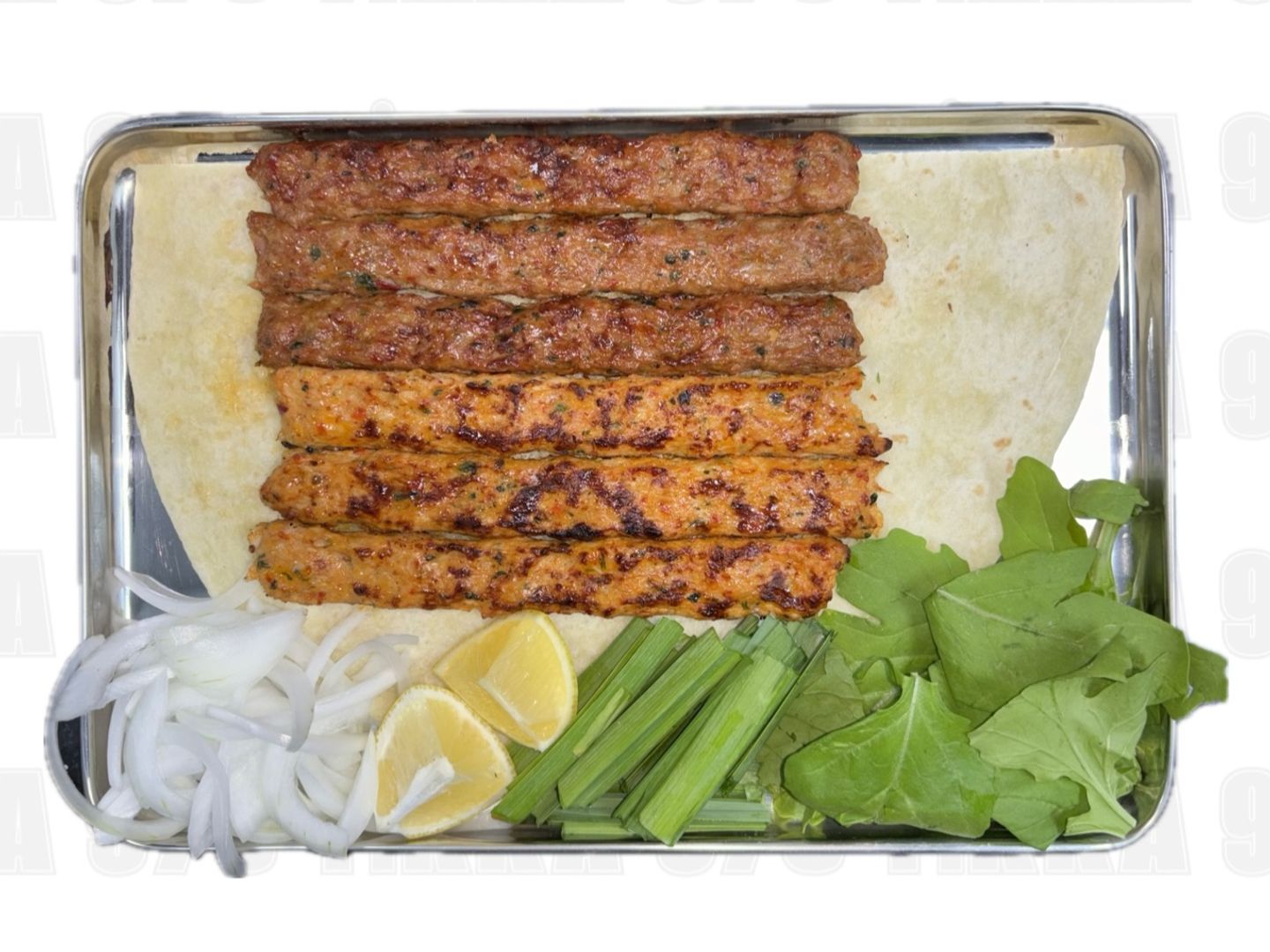 Mixed Kebab Of Meat And Chicken