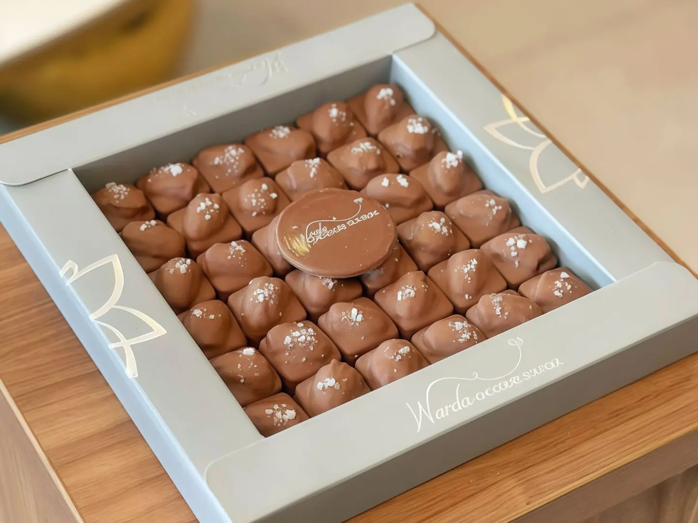 Square Box Salted Pecan