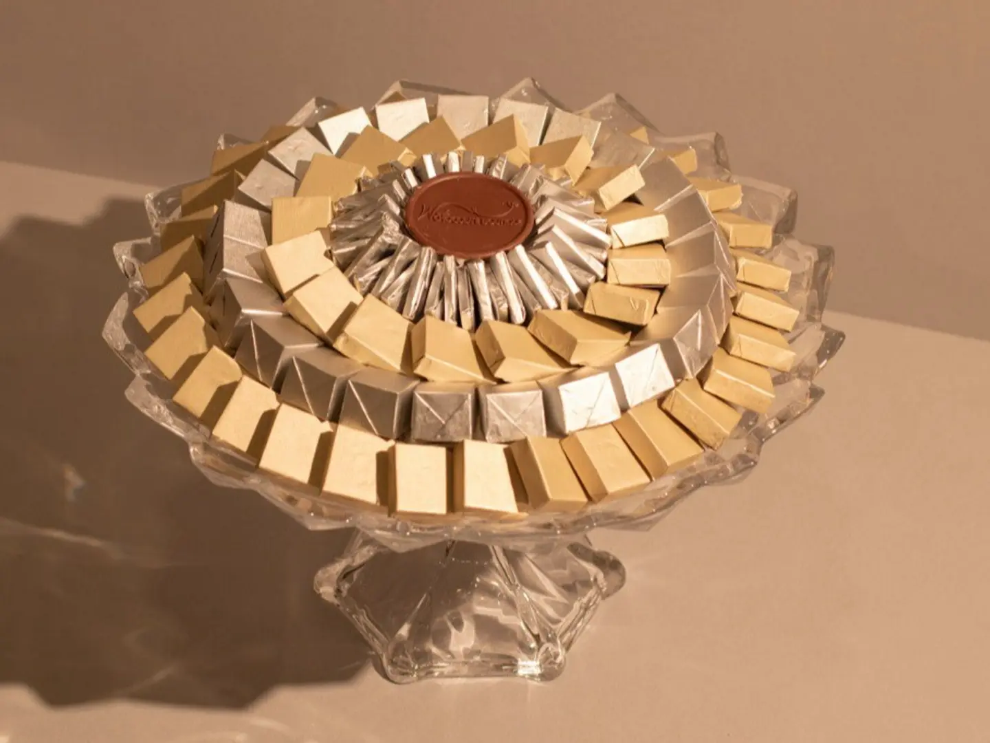 Crystal Tray Cover Chocolate