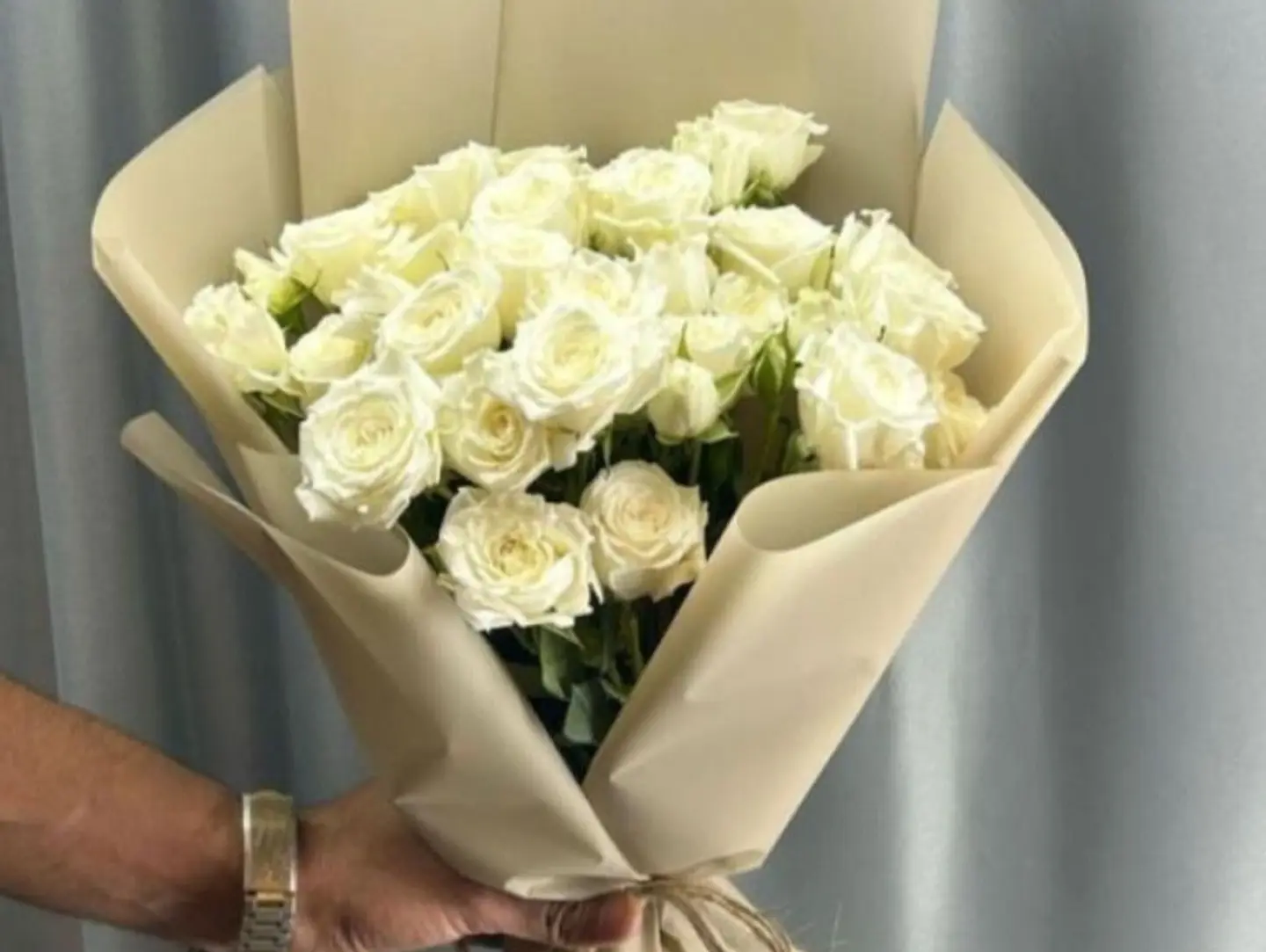 White Baby Rose Bouquet