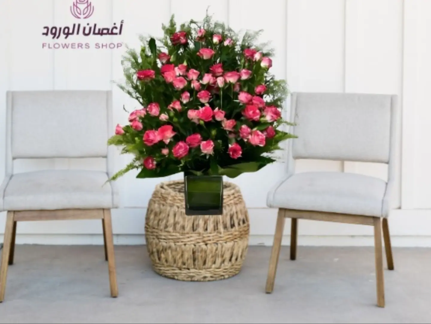 Baby Rose Vase Double Color