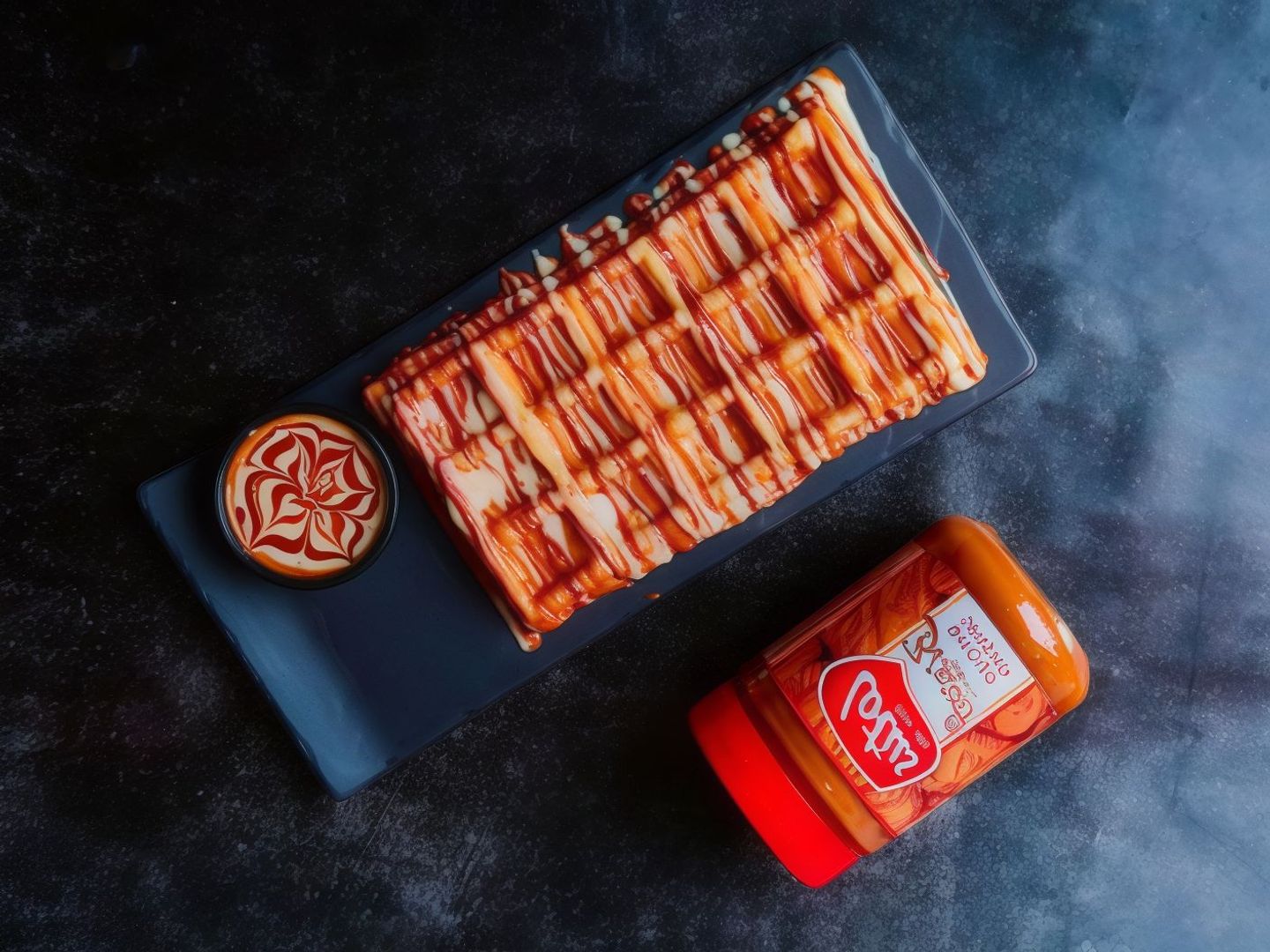 Lotus Sauce Waffle