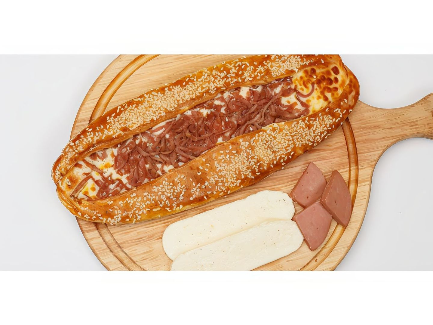 Halloumi With Mortadella