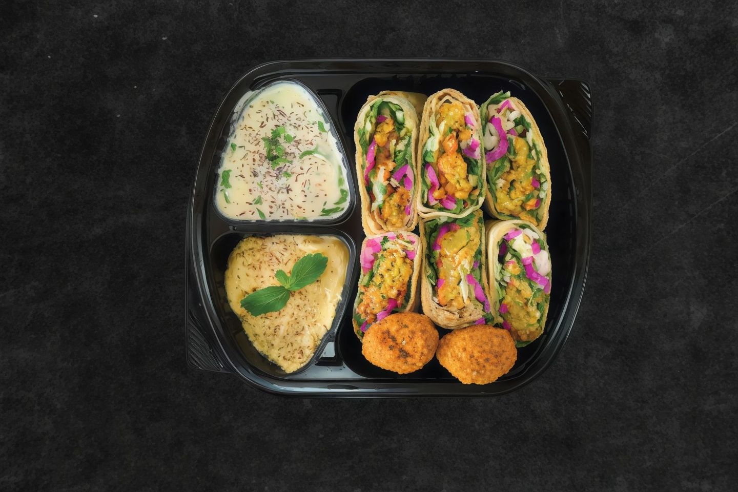 Arabic Falafel Plate