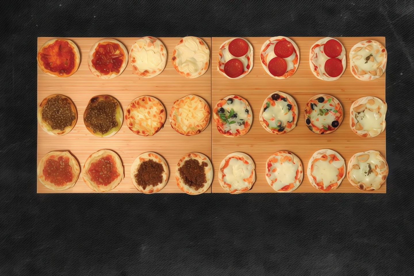 Mini Pastries 24 Pieces