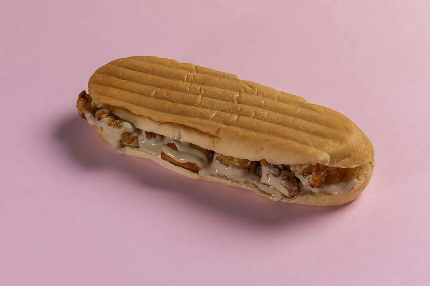 ساندوتش بطاطس وزهره وطحينه