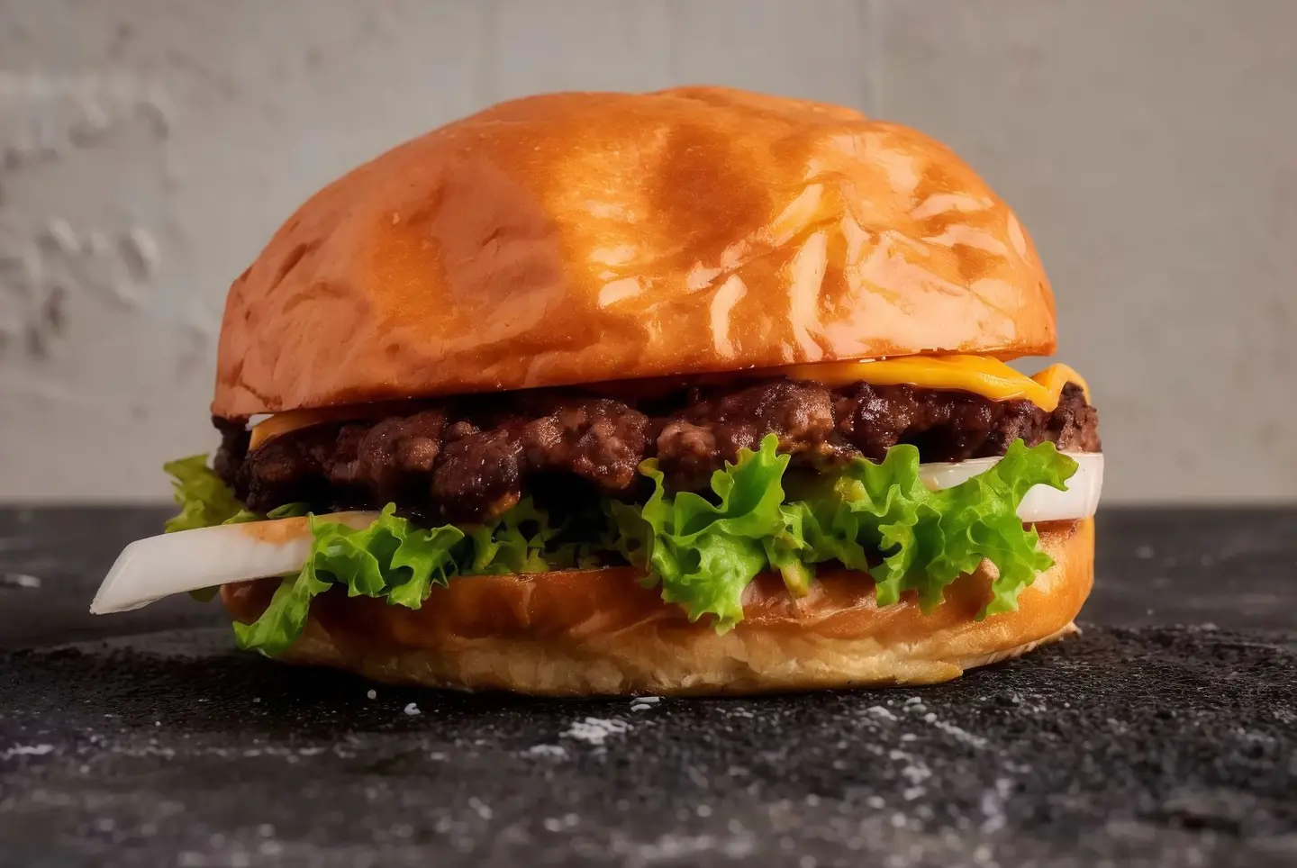 برجر لحم مشوي