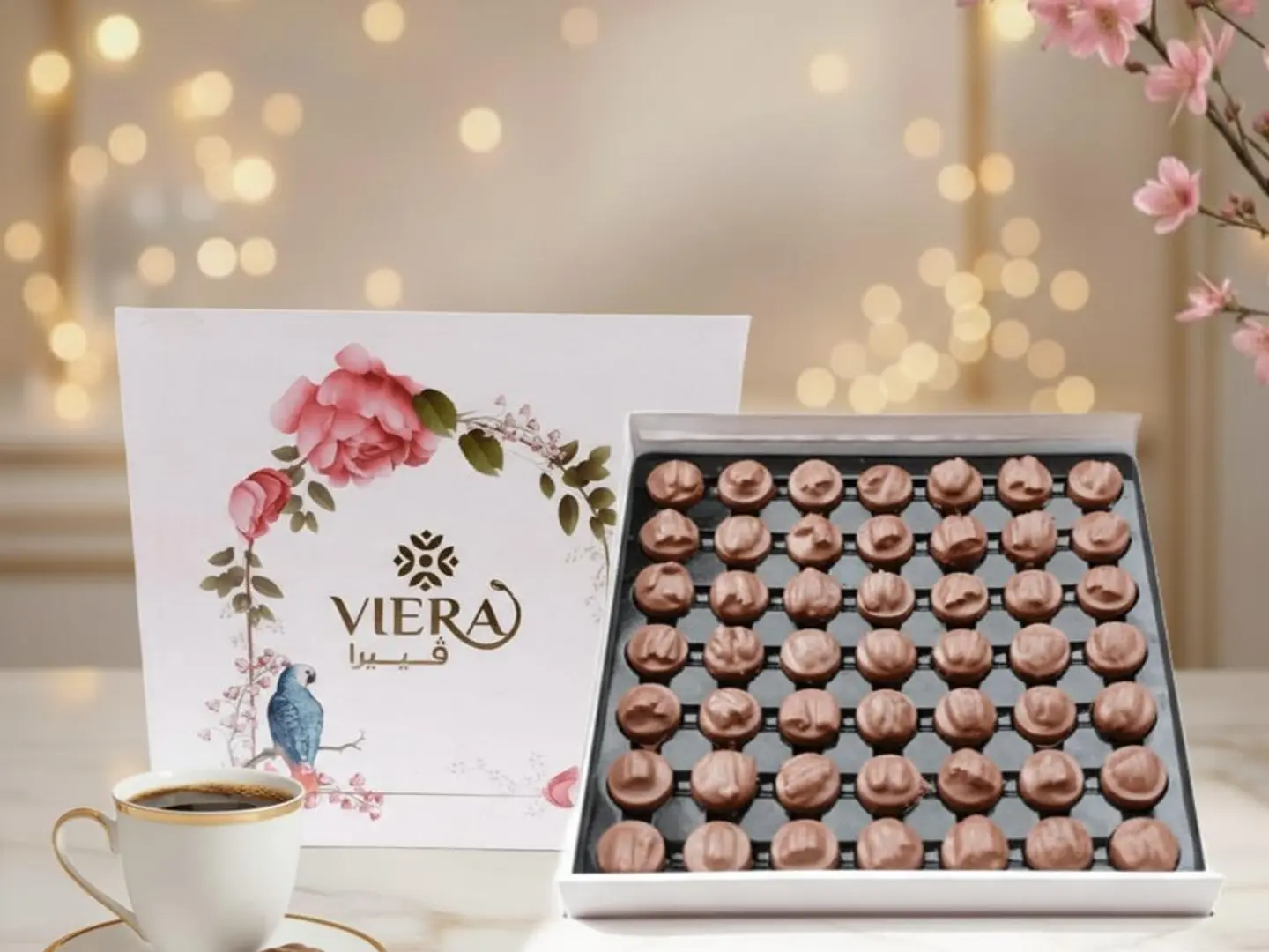 Viera Box Caramel Pecan