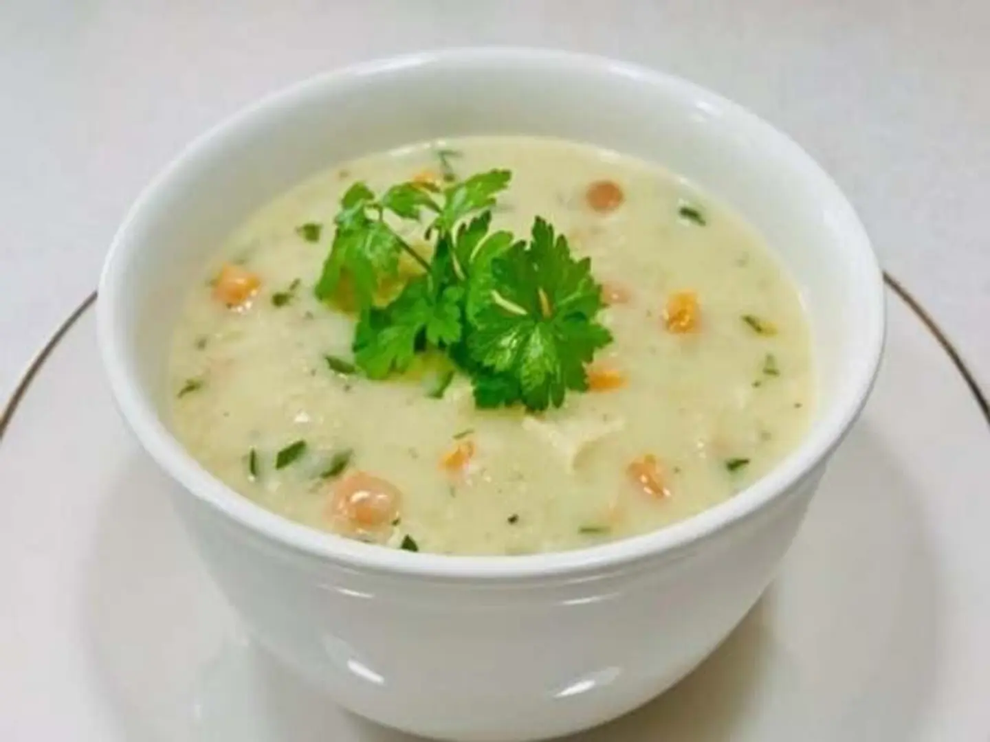 شوربة شوفان باللحم