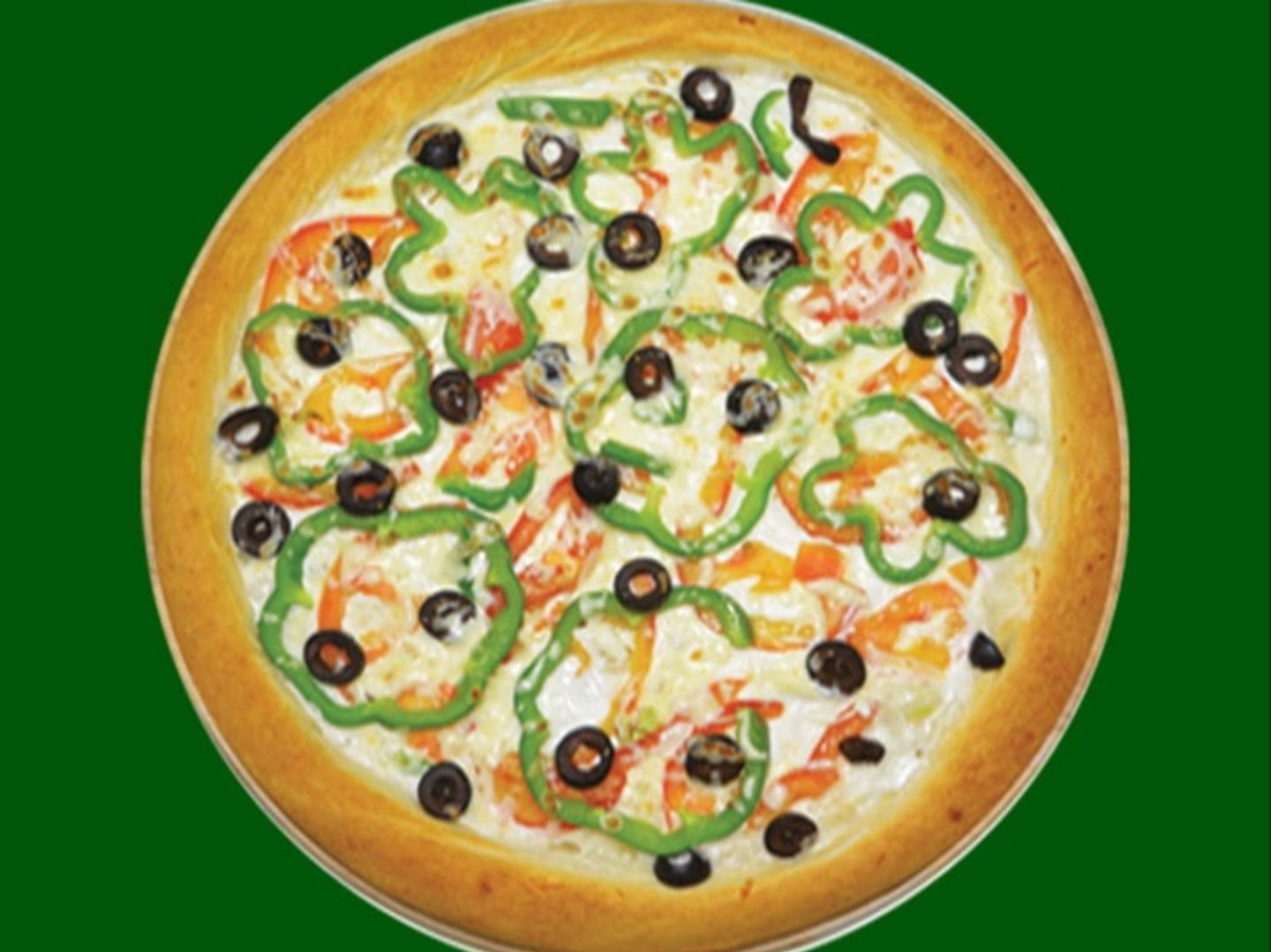 Cream Cheese With Vegetable Pizza