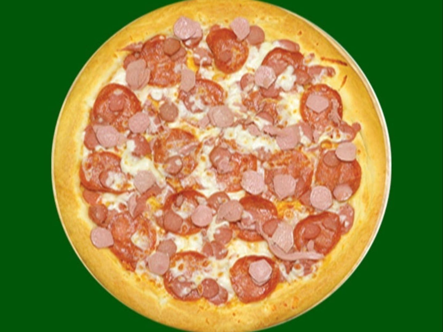 Sausage With Pepperoni Pizza