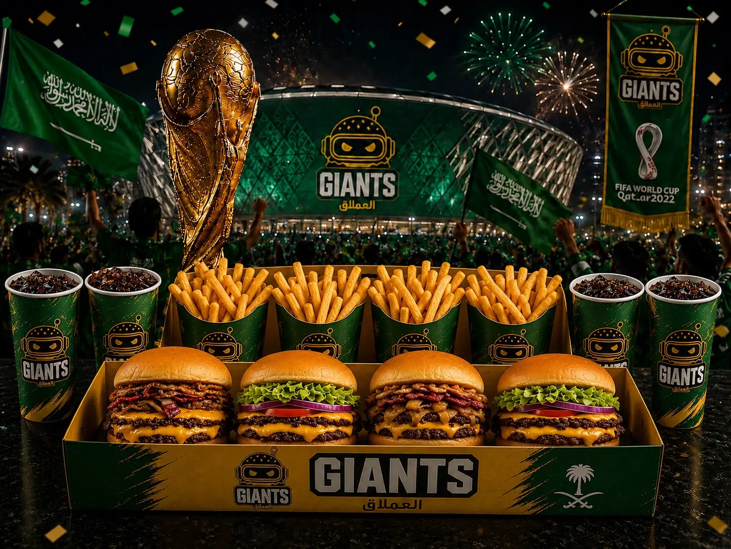 World Cup Box Burger