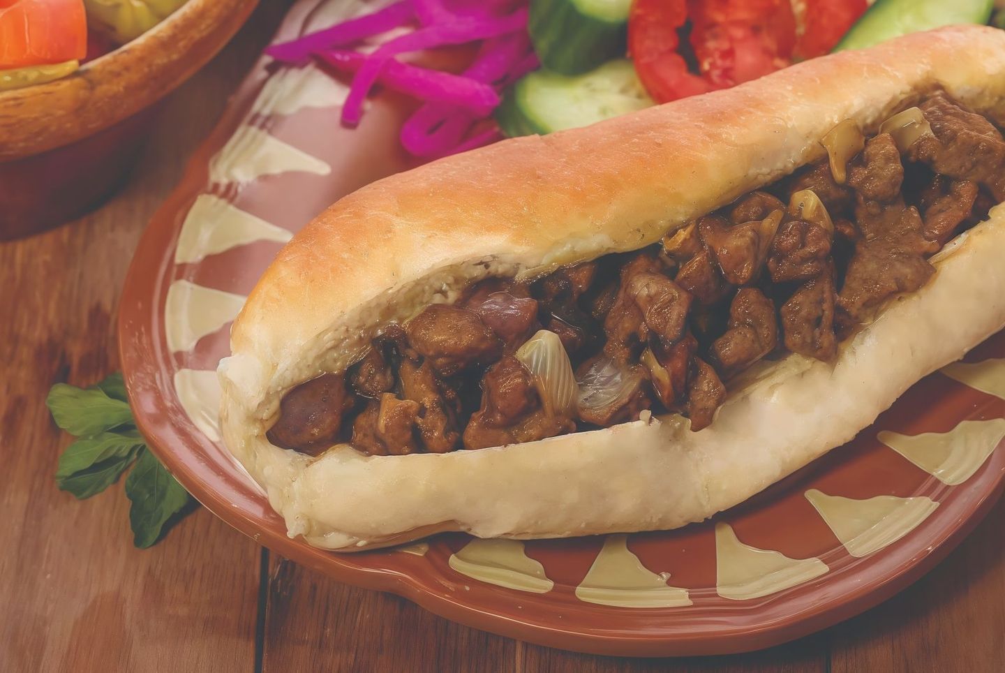 لحم مقلقل بالجبنة - نصف