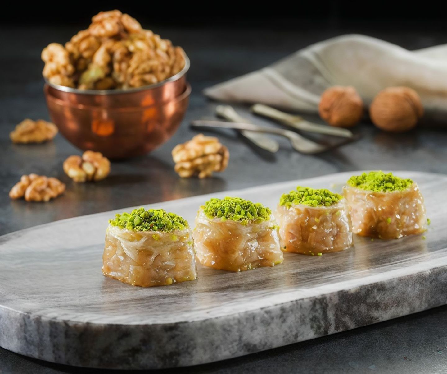 Saray Baklava With Pistachio - 500 Grams