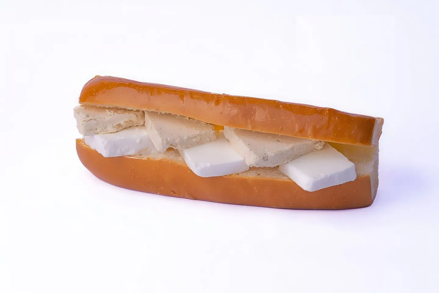 جبنة وحلاوة طحينية