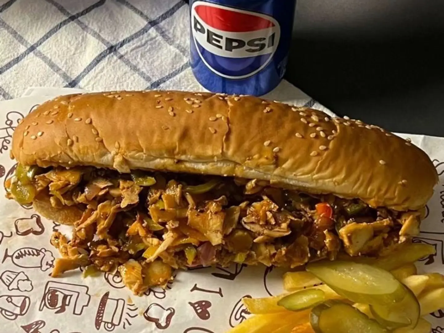 ساندوتش شاورما همر