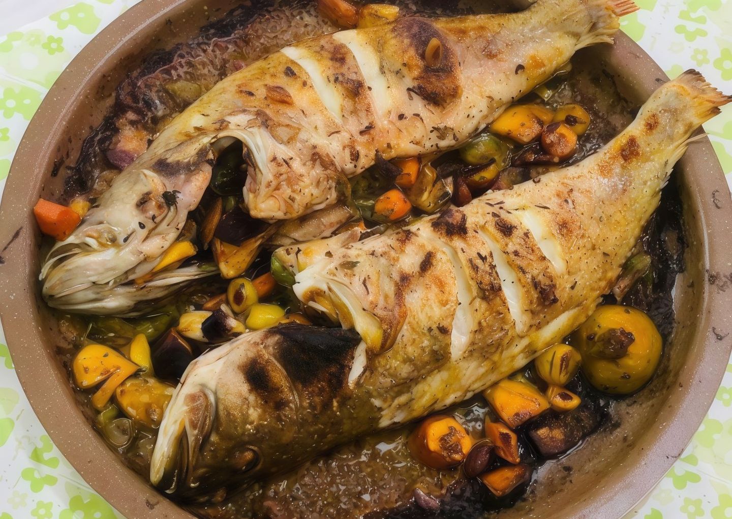 Grilled Grouper Fish - One Person
