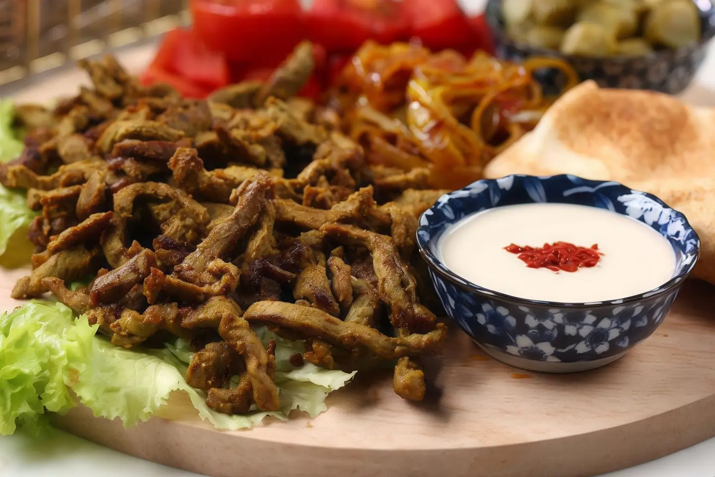 Meat Shawarma Plate