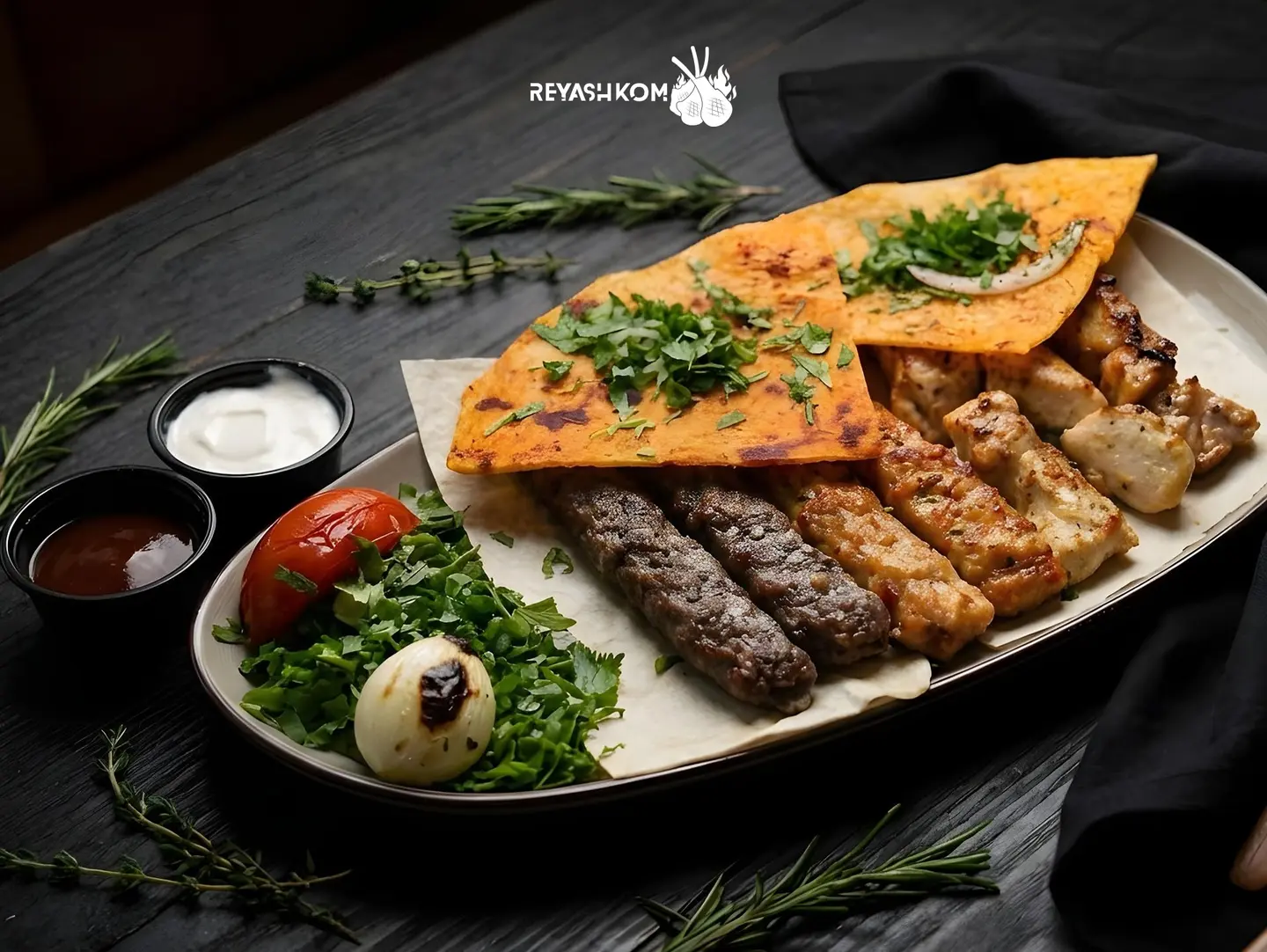 مشاوي مشكل - نص كيلو