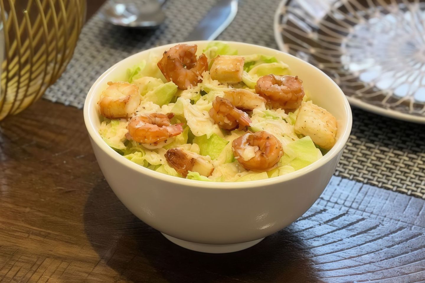 سلطة لاسا سيزر جمبري